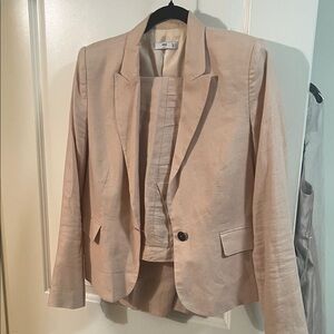 Mango Elegant Cream Suit
